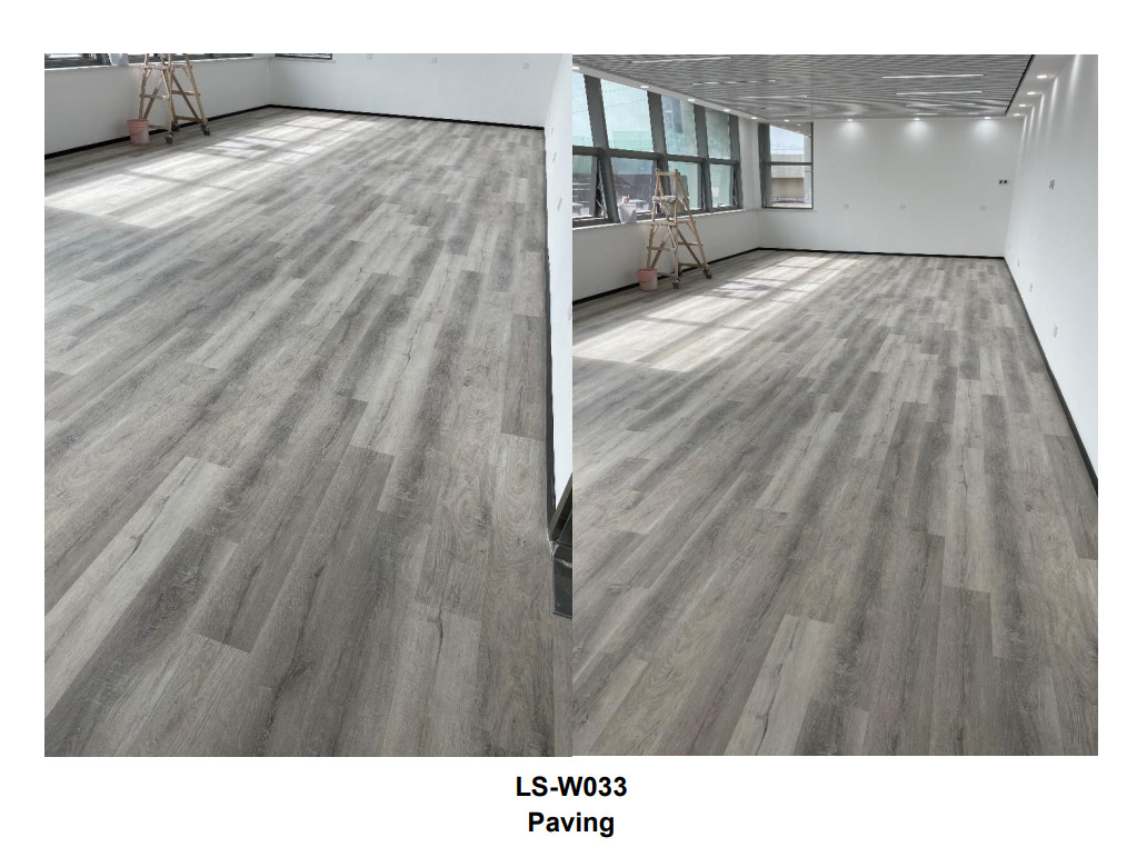 1220mm SPC Stone Plastic Composite Stain Resistant Anti Slip Maple Grove Burlywood Wood Grain GKBM DG-W50011B