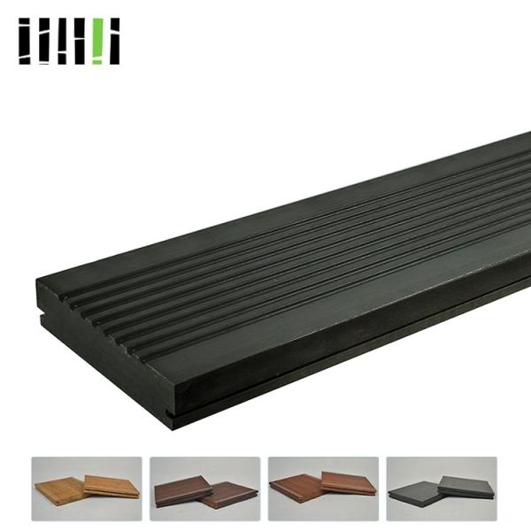 Fire Resistant Bamboo Deck Tiles , Solid Bamboo Panels Incredible Bending