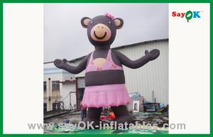 Wholesale Pink Lovely Inflatable Bear Inflatable Cartoon Character For Advertising from china suppliers