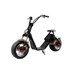 Wholesale 1200 W Removable Battery Two Wheeled Electric Scooters Motorized 50km / H Max Speed from china suppliers