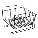 Under Cabinet Hanging Shelf Wire Basket Organizer For Cabinet Extra Storage