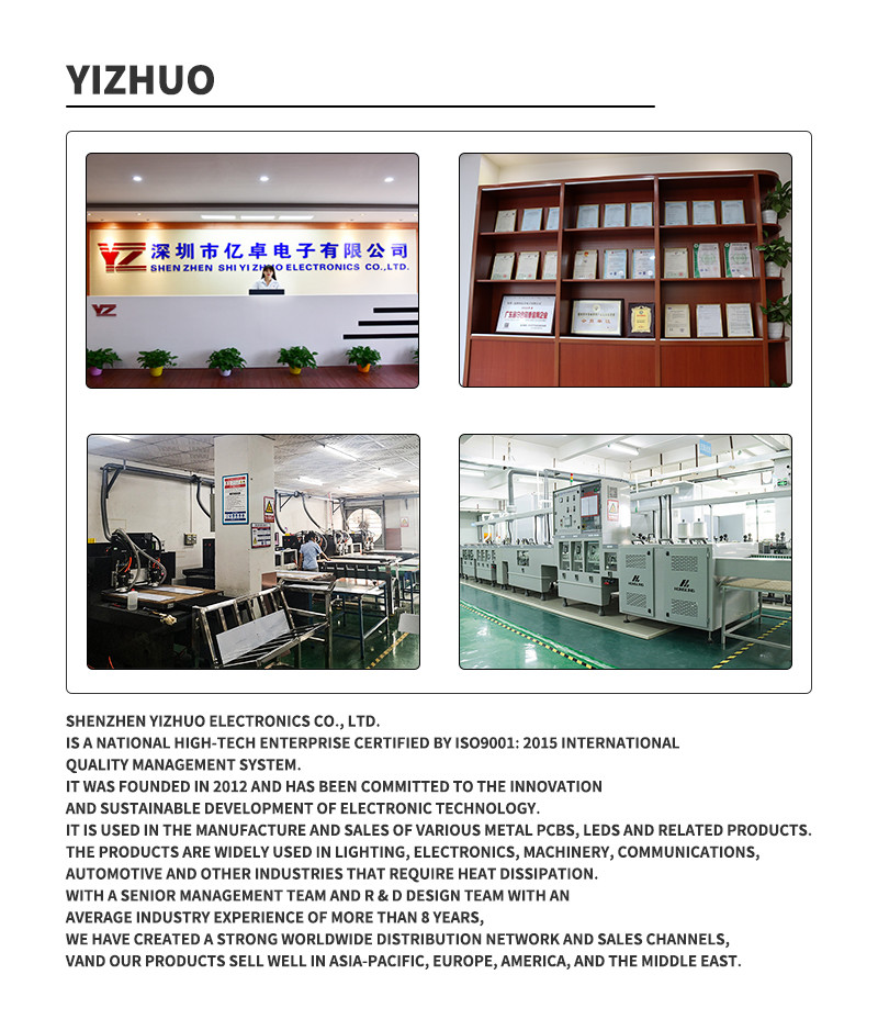 UL Aluminum Prototype Circuit Board For Plant Grow Light