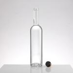 Industrial Beverage 500ml Glass Whisky Bottle for Custom Long Neck Empty Spirit