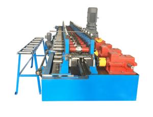Wholesale Galvanized Steel Metal Door Frame Roll Forming Machine With Gear Box Transmission from china suppliers