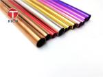 Eco Friendly Food Grade 304 / 316 Stainless Steel Straws Set For Drinking