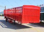 Jost E100 60tons Van-type Truck Trailer Fence Cargo Semi Trailer For Transportat