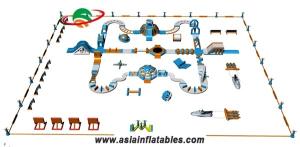 Wholesale Lake 0.9mm PVC Inflatable Water Park For Children from china suppliers