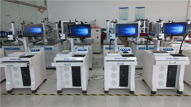 High Speed 30W 60W CO2 Fly Laser Marking Machine CE ISO
