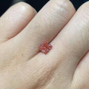 Wholesale 2.42 CVD Lab Grown Pink Diamonds Princess Without Inlay Cultivation from china suppliers