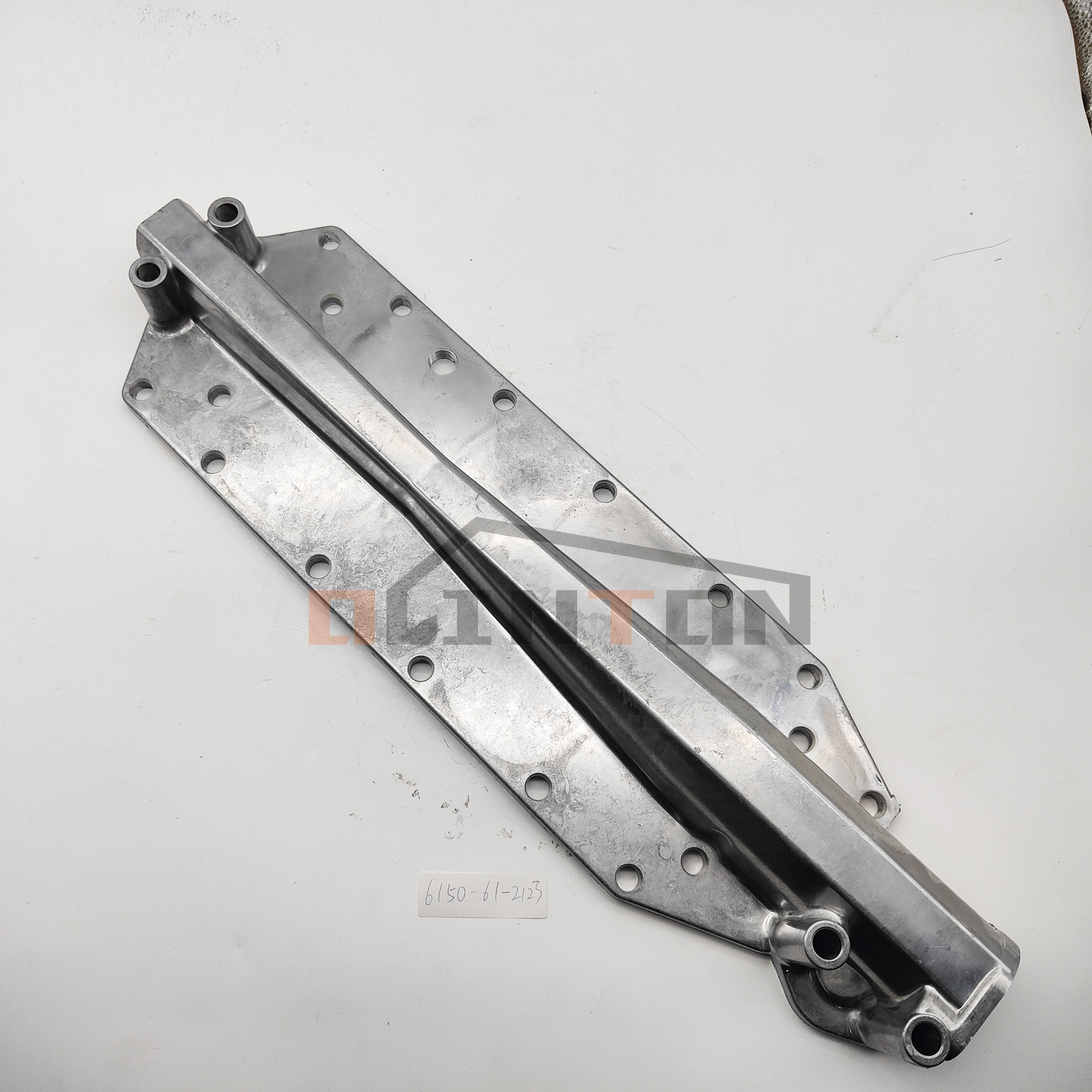 6D125 Excavator Engine Oil Cooler Cover Assy 6150-61-2123 for Excavator Maintenance