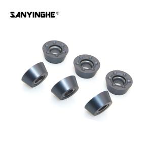 Wholesale RDKW1204MO CNC Carbide Round Milling Inserts For Steel Carbide Tip Milling Insert RDKW from china suppliers
