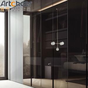 Wholesale Customize Size Wooden Hinge Door Bedroom Wardrobe Design for European Market in Wood from china suppliers