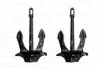 Stockless Marine Boat Anchors N Type Pool HHP Stainless Steel Boat Anchor