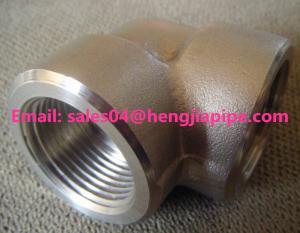 Wholesale 3000# 6000# ASME B16.11 forged elbow from china suppliers