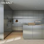 Manufacturer High Quality European Style Luxury 304 Stainless Steel Kitchen