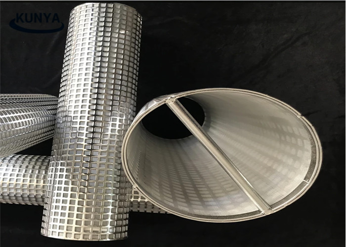 Cup Flange Stainless Steel Sintered Metal Filter Elements Strainer