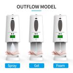 Touchless Infrared Body Temperature Measuring Hand Sanitizer Dispenser 1300