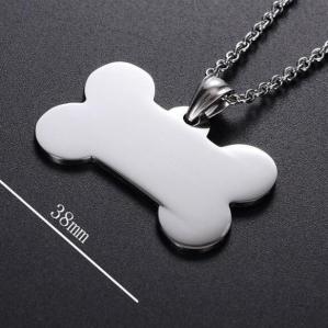 Wholesale Bone Shaped Pet ID Tag Custom Logo Blank Stainless Steel Dog Id Tags from china suppliers