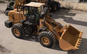 Wholesale Compact Wheel Loader 5 Ton , Bucket Front End Loader 162kw Power from china suppliers