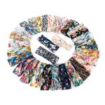 Fashion Women Head Scarves Wide Elastic Headbands With Heat Transfer Logo