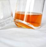 Lead Free Slanted Bottom Round Whiskey Tasting Glasses