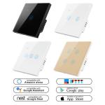 CE 2.4GHz Triple Smart Light Switch 3 Gang 100000 Times Mechanical Life
