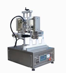 Wholesale 0.6MPa 180kg Ultrasonic Tube Filler And Sealer , Length 1000mm Tube Filling Sealing Machine from china suppliers