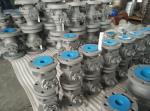 Casted End Entry Industrial Ball Valve Full / Reduces Bore Ports With Fire Safe