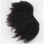High Quality Virgin Hair Material Good Sewing Weave Afro Kinky Curly Peruvian