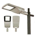 5050 SMD 30w 150w LED Street Light Fixtures 170lm/w high efficiency Gray