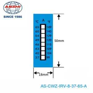 Wholesale Instant Read Temperature Measuring Strips 37-65c 99-149f Fast Red Indicator from china suppliers