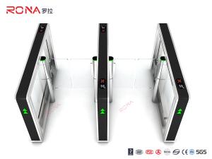 China Airport Waist Height Turnstiles Remote Control Boom Speed Gate With 304# Stainless Steel on sale