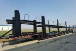 6/8 Cars Heavy Duty Vehicle Transport Semi Trailer With Hydraulic Lifting System