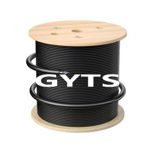 Wholesale GYTS GYTA 12 24 48 96 Core Fiber Optic Cable Black Outdoor Armored Cable from china suppliers