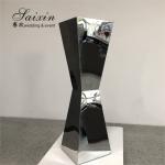 Hot Sale Stainless Steel Wedding Table Decoration Silver Flower Arrangement