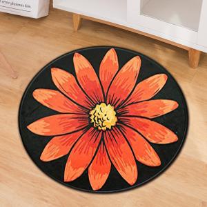 Wholesale Modern Minimalist Printed Chair Floor Mat Round Office Computer Floor Mat from china suppliers