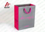 Recycled Medium Brown Paper Christmas Gift Bags , Personalized Paper Wine Bags