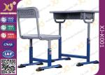 Iron Structure Primary Student Kids School Table And Chairs With Non Slip Feet