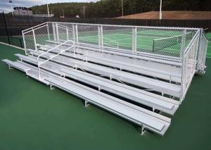 Wholesale Anticorrosive Aluminum Alloy Portable Outdoor Bleacher With Safety Railings from china suppliers