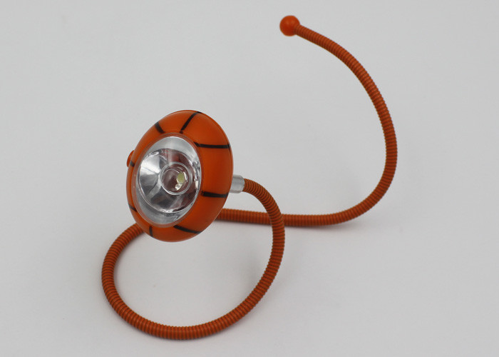 Soft Metal Tube Twist LED Flexible Book Light For Students / Portable LED Table Lamp