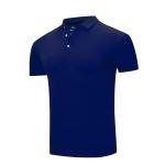 Bulk Sports Black Custom Work Polo Shirts Casual Loose Cut Promotional