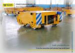 Heavy Duty Pallet Transfer Carts , Flatbed Rail Transfer Trolley For Steel Plant