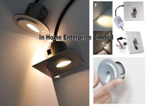 Wholesale 80° 24V Round White Recessed Outdoor Wall Lights IP65 3W Low Consumption from china suppliers