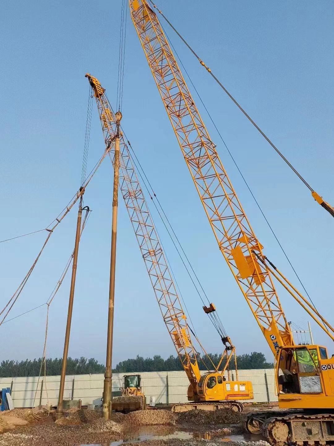 450mm 260kw Vibroflot Equipment Pile Driver Improve Foundation Liquefaction Resistance