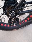 Geared Electric Fat Bike 48v 750w With Sinewave System , High Speed 35-40km/h
