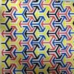100% Polyester Printed Stretch Jersey Fabric 220gsm 150ddty Yarn Count