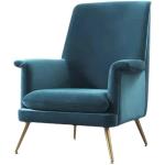 Scandinavian Simple Hotel Velvet Single Sofa Customized Colour Size