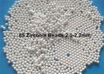 Vertical Grinding Mill Zirconium Silicate Beads 1.6 - 1.8mm / 2.0 - 2.2mm 65