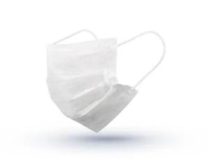 Wholesale Ear Wearing 3 Ply Disposable Face Mask Anti Bacterial Low Breathing Resistance from china suppliers