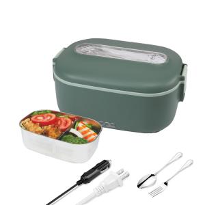 Wholesale Leakproof Electric Lunch Box Stainless Steel Quick Heating Light Blue Color from china suppliers